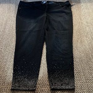 Sparkle Skinny Denim